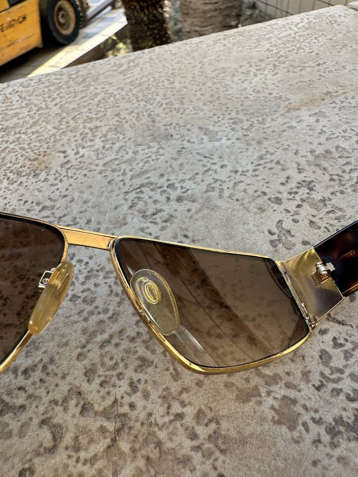 Versace × Vintage Gianni Versace Sunglasses Vintage mod. S07 col. 740 Size ONE SIZE - 6 Thumbnail