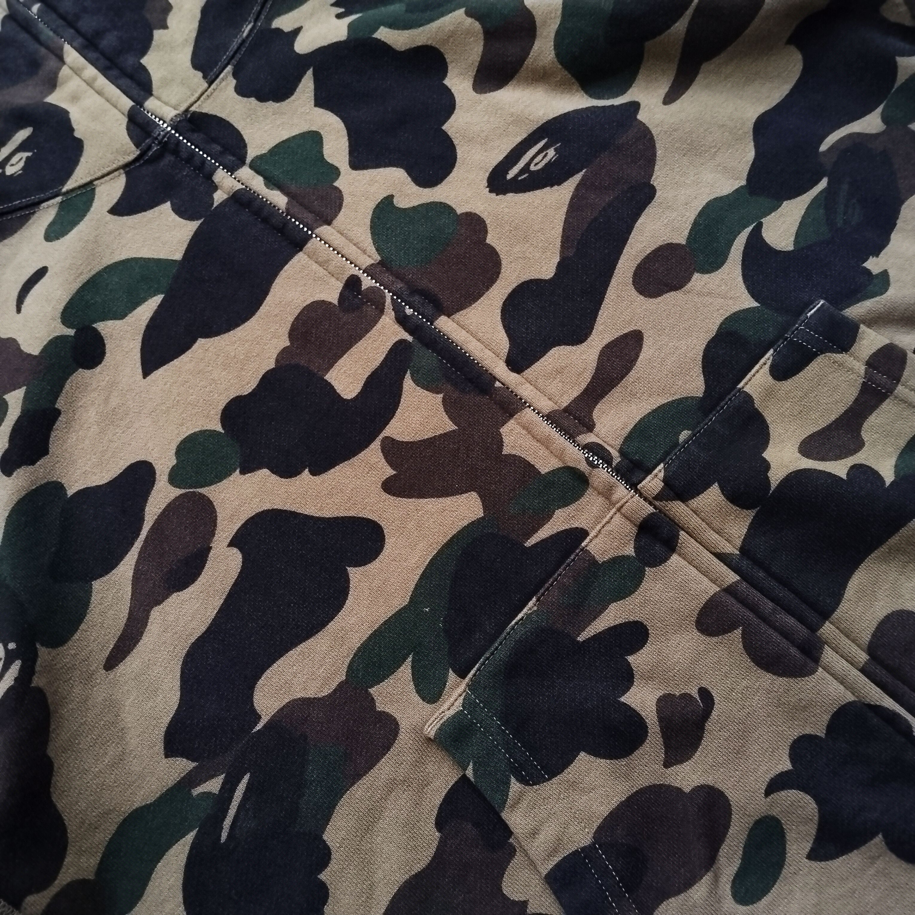 Bape 1st Camo Full Zip Hoodie Size US S / EU 44-46 / 1 - 2 Thumbnail