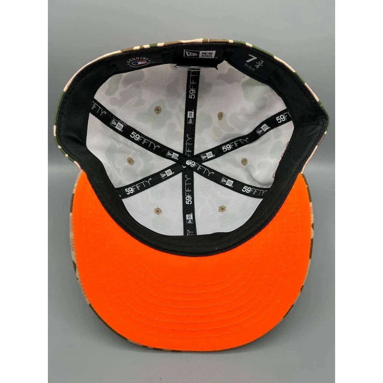 New Era New York Mets Hat Men 7 3/4 Camo World Series MLB Fitted Cap Size ONE SIZE - 2 Thumbnail