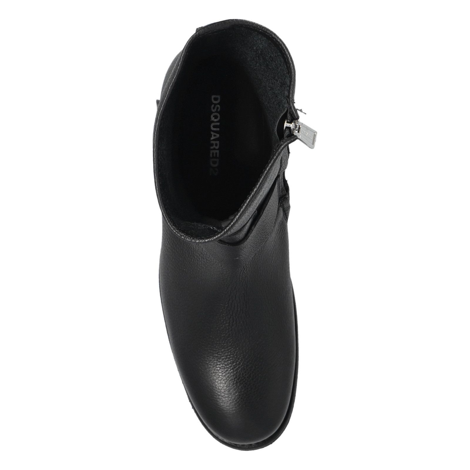 Dsquared2 DSQUARED2 Harley Black Leather Ankle Boots New And Authentic Size US 8 / EU 41 - 4 Thumbnail