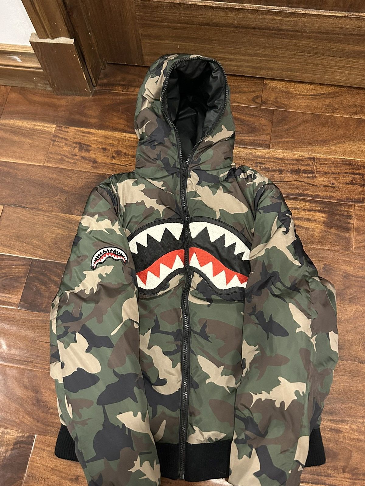 SprayGround parka retailer jacket