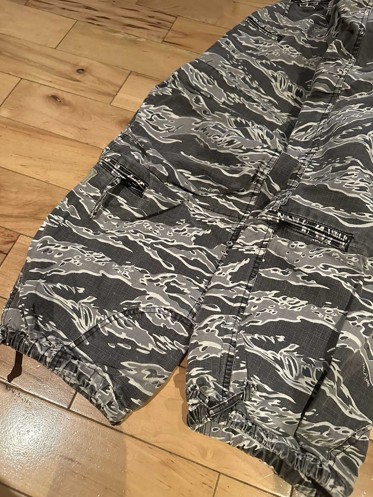 Wtaps Grey Tiger Camo 8 Pocket Cargo Flight Pants Medium 32-34 Size US 32 / EU 48 - 4 Thumbnail