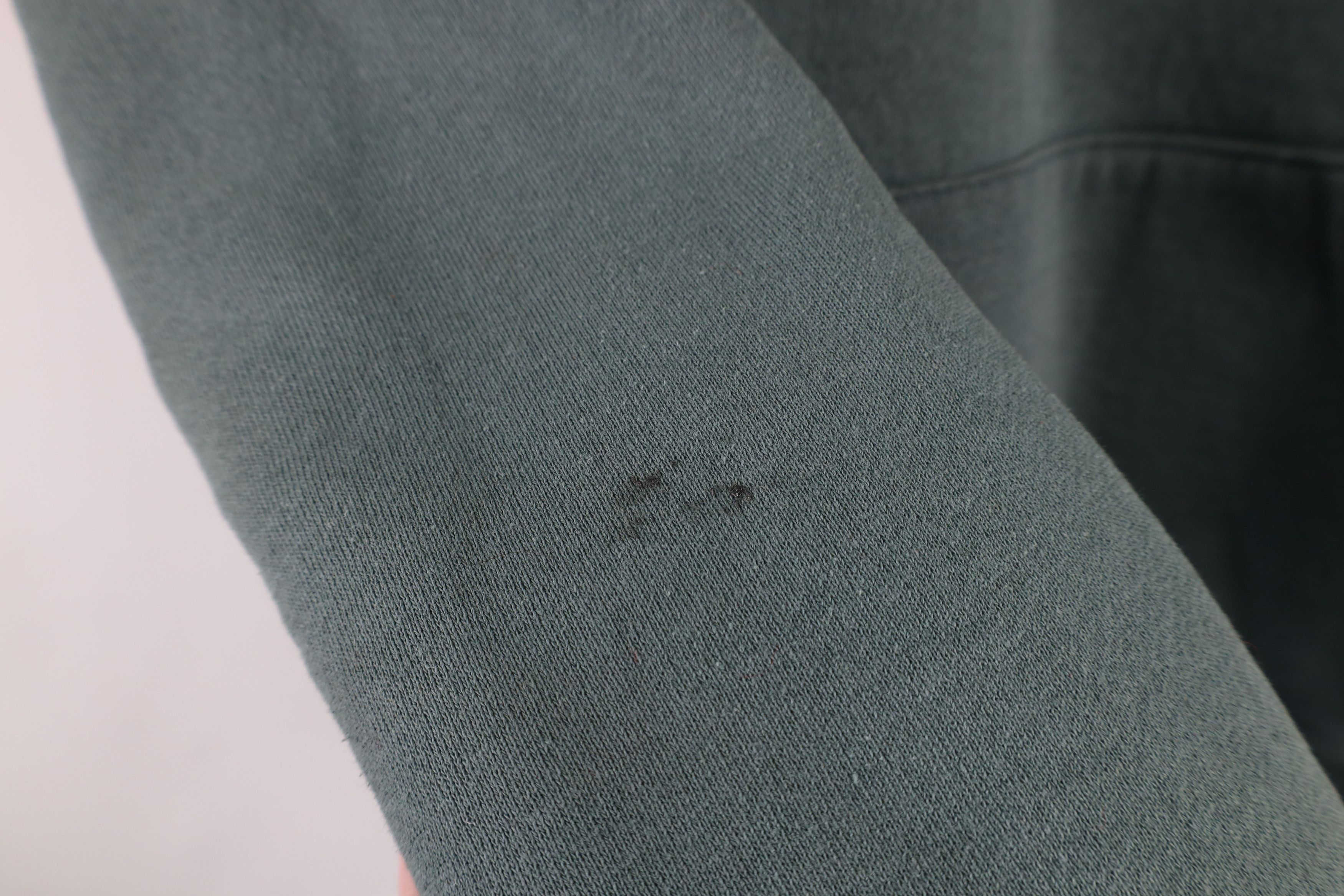 Russell Athletic × Vintage Vintage 90s Russell Athletic Hoodie Sweatshirt Light Green Size US L / EU 52-54 / 3 - 9 Thumbnail