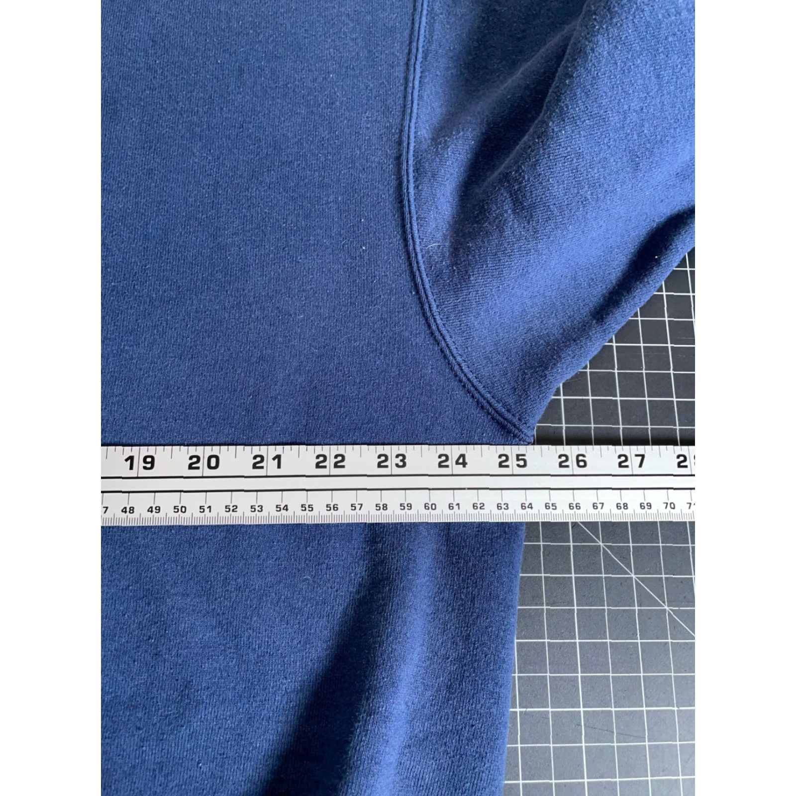 Vintage VINTAGE BVD Sweatshirt Adult 2XL Dark Blue Crewneck Solid 50/50 Skater Y2K Men Size US XXL / EU 58 / 5 - 5 Thumbnail