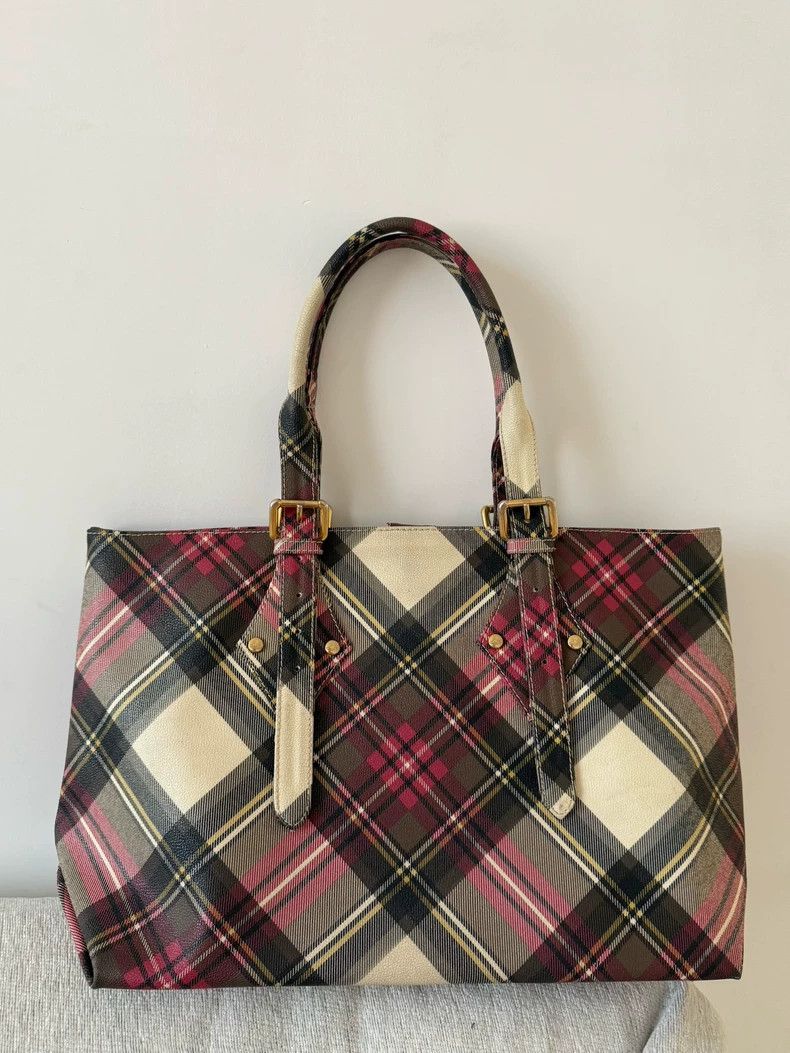 Vivienne Westwood Vivienne Westwood Mid-old vintage checked briefcase Size ONE SIZE - 1 Thumbnail