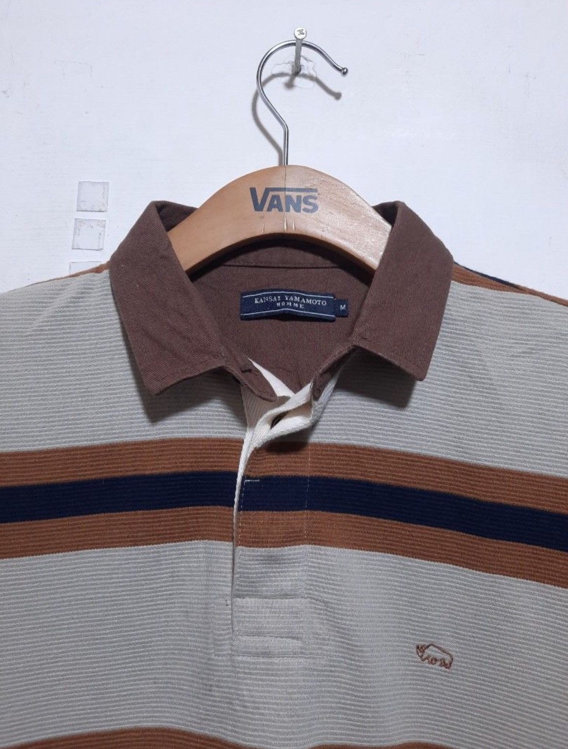 Japanese Brand × Kansai Yamamoto Kansai Yamamoto Polo Shirt Size US M / EU 48-50 / 2 - 4 Thumbnail