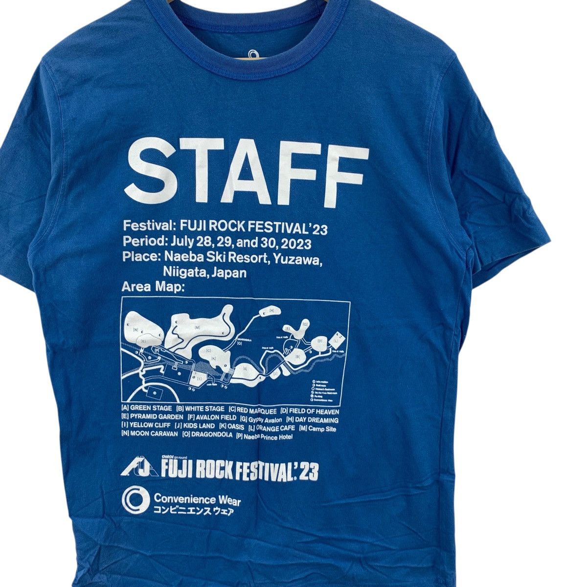 Vintage FUJI ROCK FESTIVAL x Hiroshi Fujiwara The Conveni Tee Shirt Size US XL / EU 56 / 4 - 5 Thumbnail
