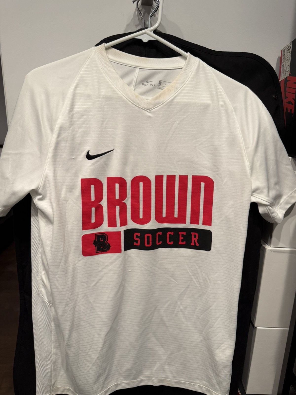 Nike Nike Brown Soccer Jersey Size US M / EU 48-50 / 2 - 1 Thumbnail