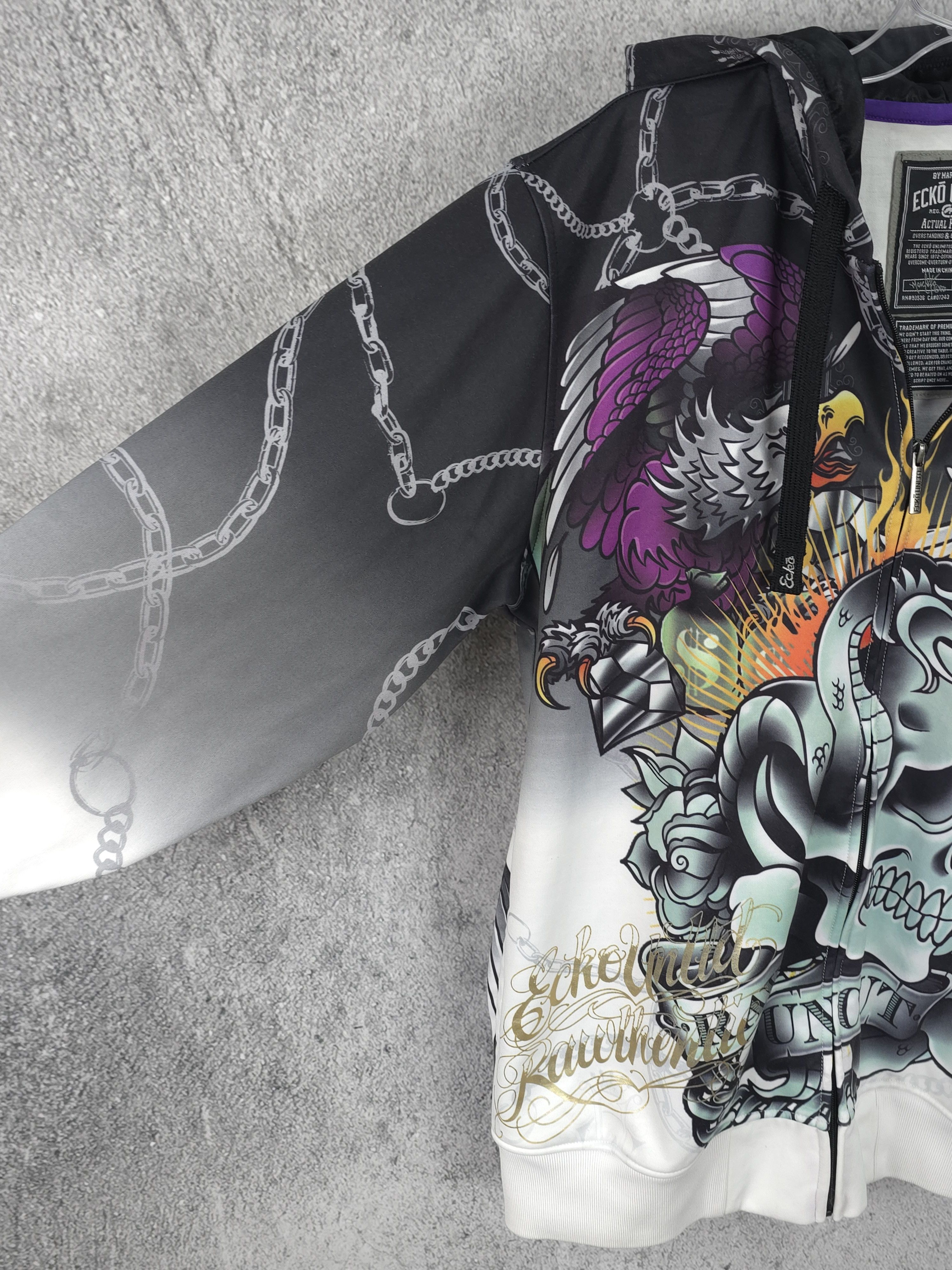 Ecko Unltd. ECKO UNTL. Graffiti Hoodie Oversize Size US L / EU 52-54 / 3 - 4 Thumbnail