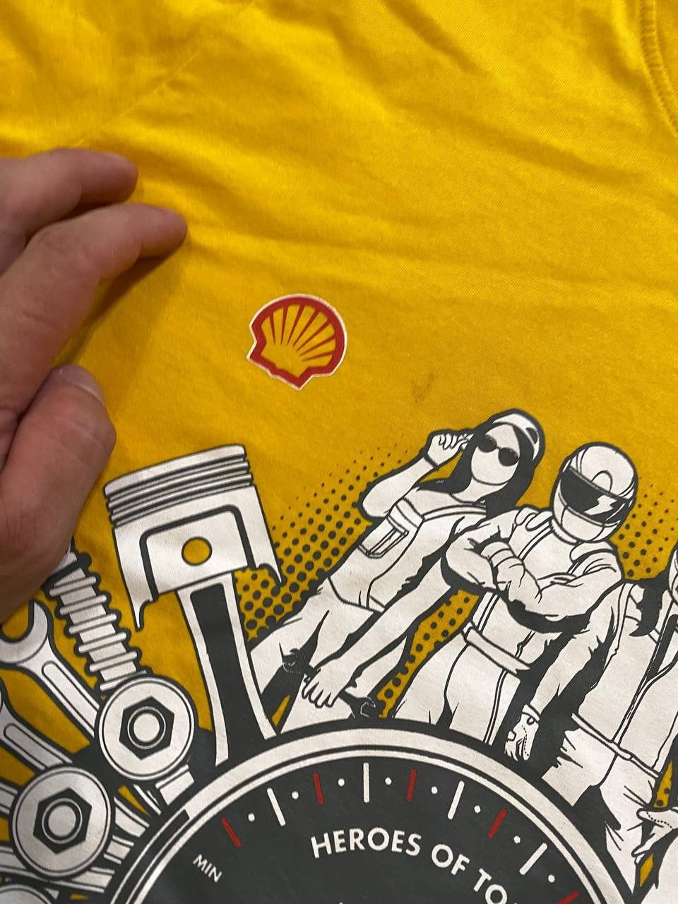 Marlboro Marlboro big print Vintage yellow T-Shirt crazy Y2K size M Size US M / EU 48-50 / 2 - 10 Thumbnail