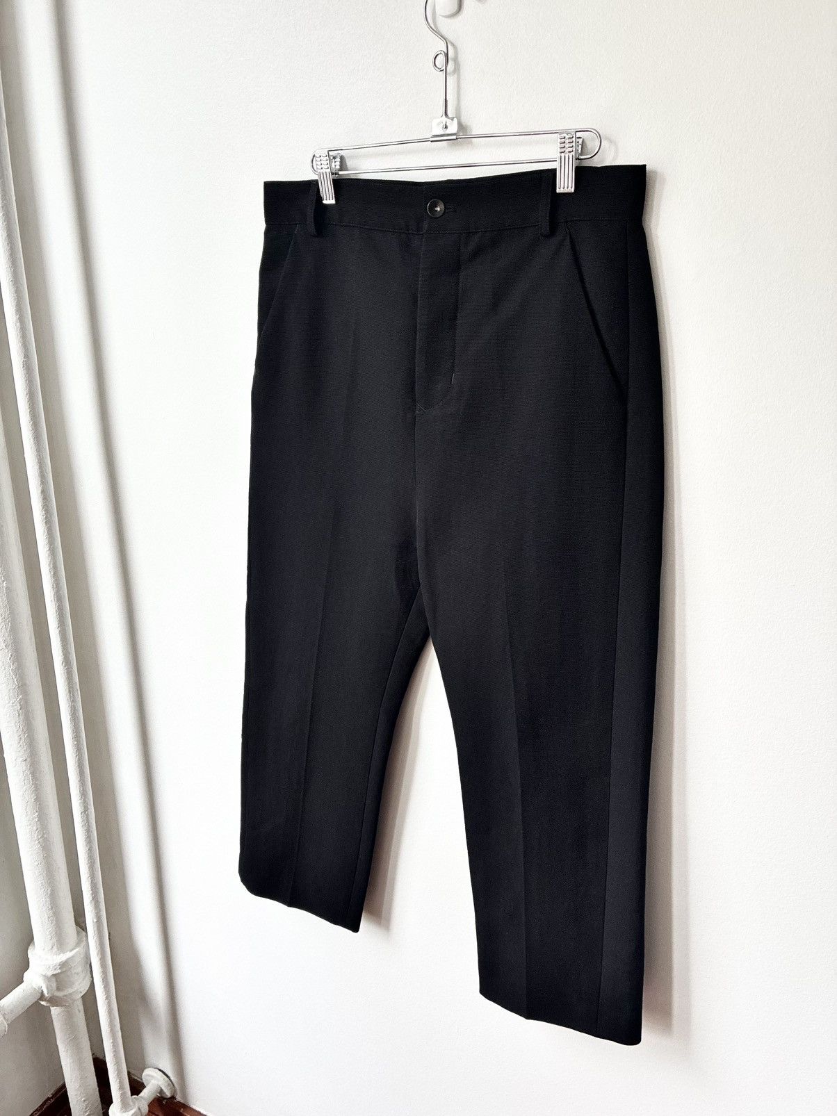 Rick Owens Rick Owens SS18 Dirt Woven Cropped Trousers Size US 32 / EU 48 - 11 Thumbnail