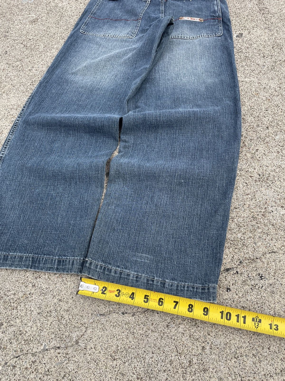 Ecko Unltd. Baggy Y2K Ozoc Patchwork jeans Size US 32 / EU 48 - 11 Thumbnail