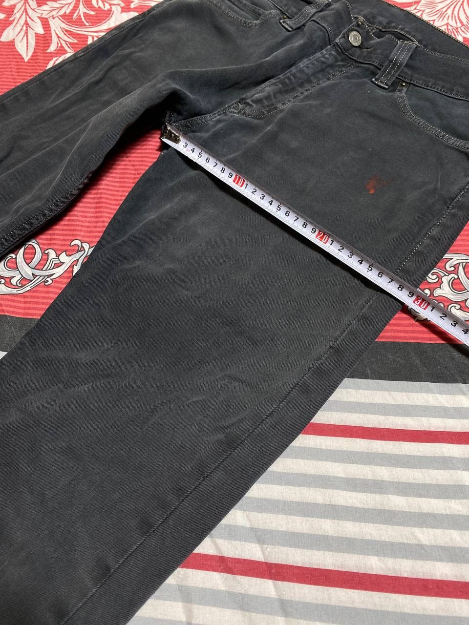 Levi's × Vintage Vintage Levis 506 Black Jeans Levi's Faded Denim Size US 32 / EU 48 - 4 Thumbnail