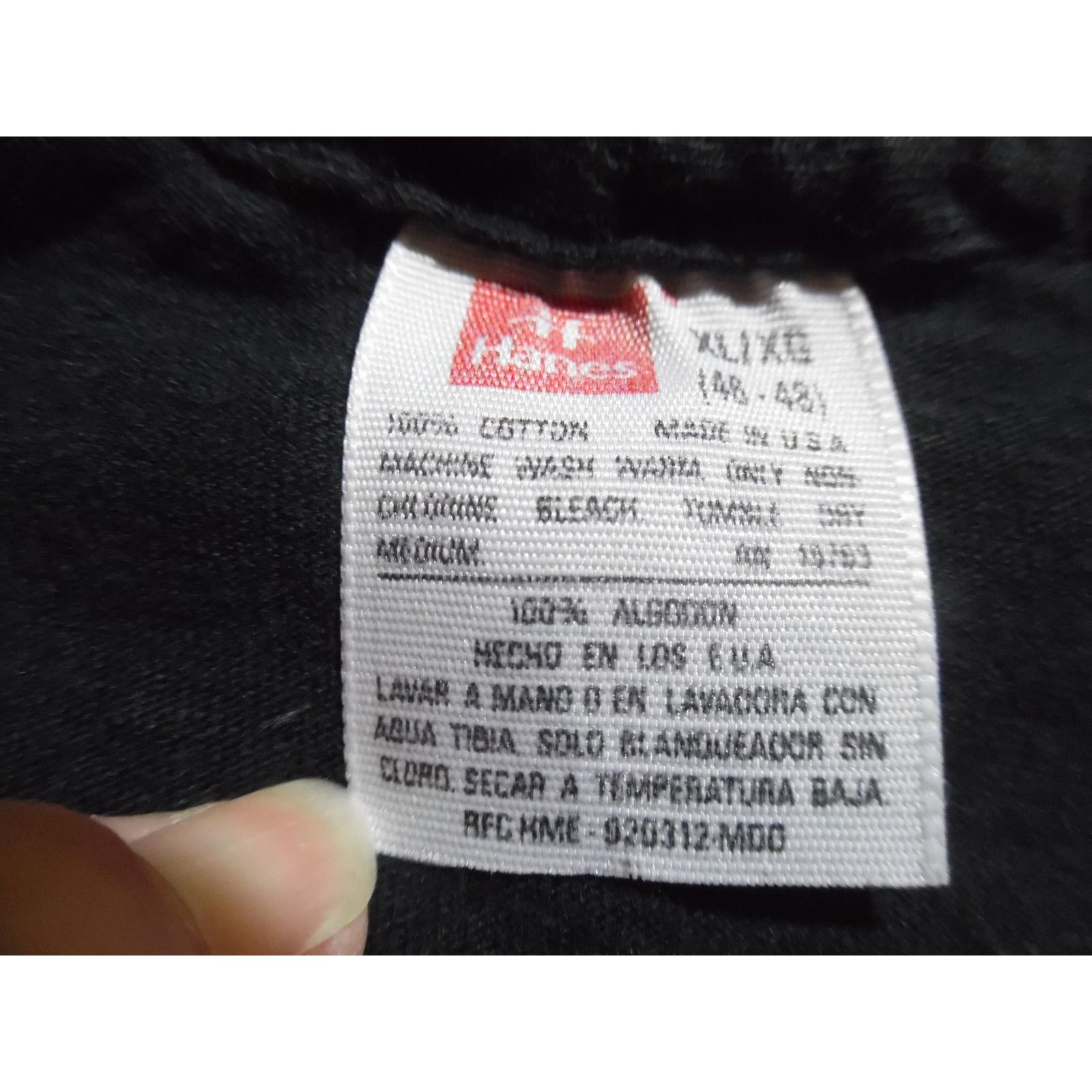 Hanes Shitbastard Rock Band Black T-Shirt Sz XL 1990s Size US XL / EU 56 / 4 - 5 Thumbnail