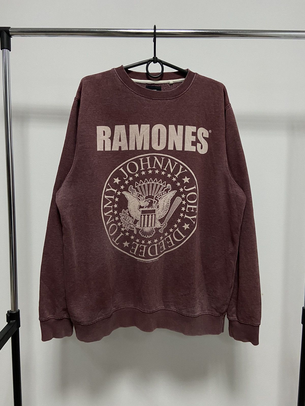 Band Tees Ramones Vintage 2013 Sweatshirt Big Logo Size US L / EU 52-54 / 3 - 1 Thumbnail