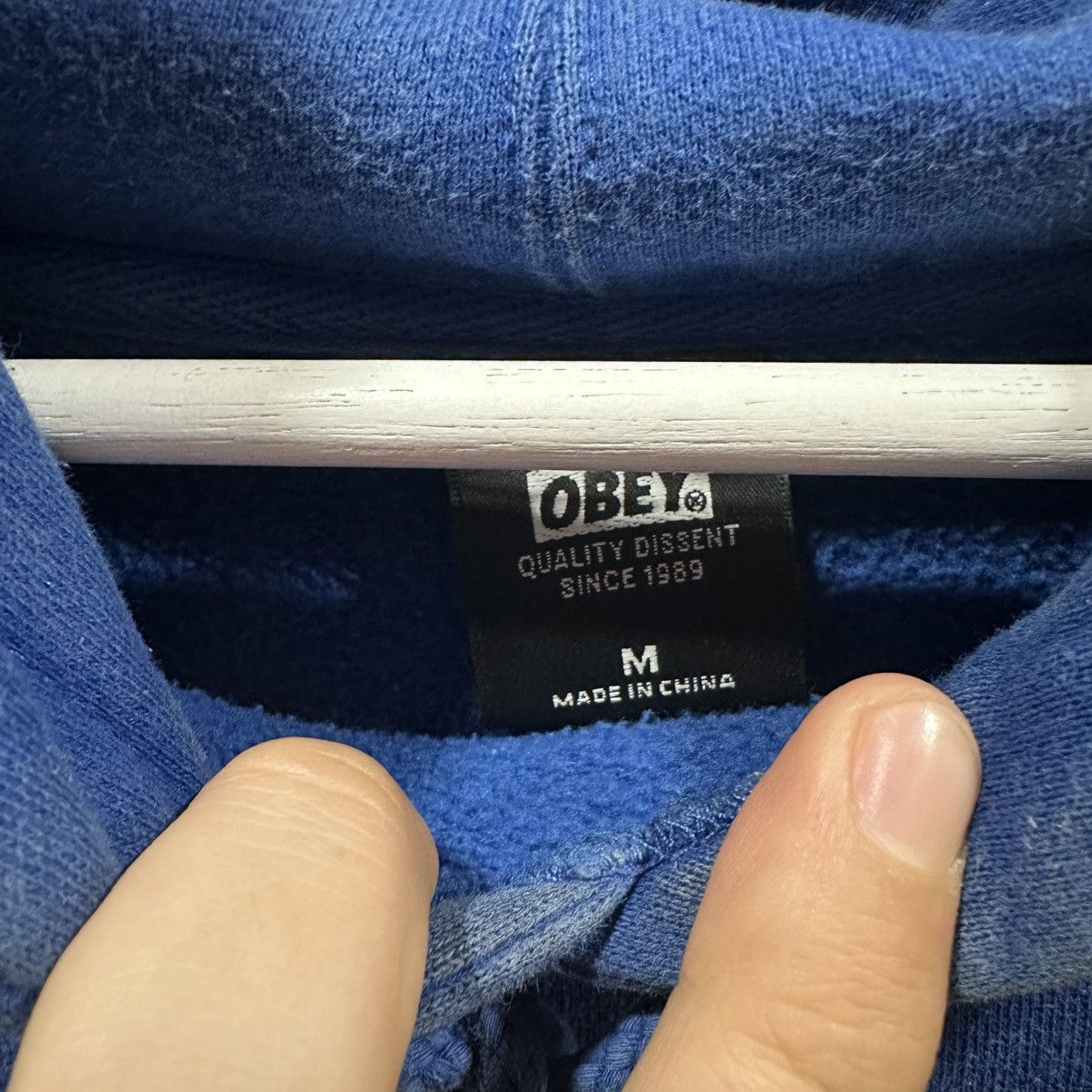 Obey Obey Blue Flame Hoodie Size US M / EU 48-50 / 2 - 6 Thumbnail