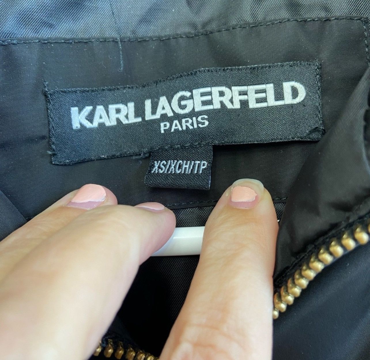 Karl Lagerfeld Karl Lagerfeld winter coat with fur hood trim Xs Size XS / US 0-2 / IT 36-38 - 3 Thumbnail