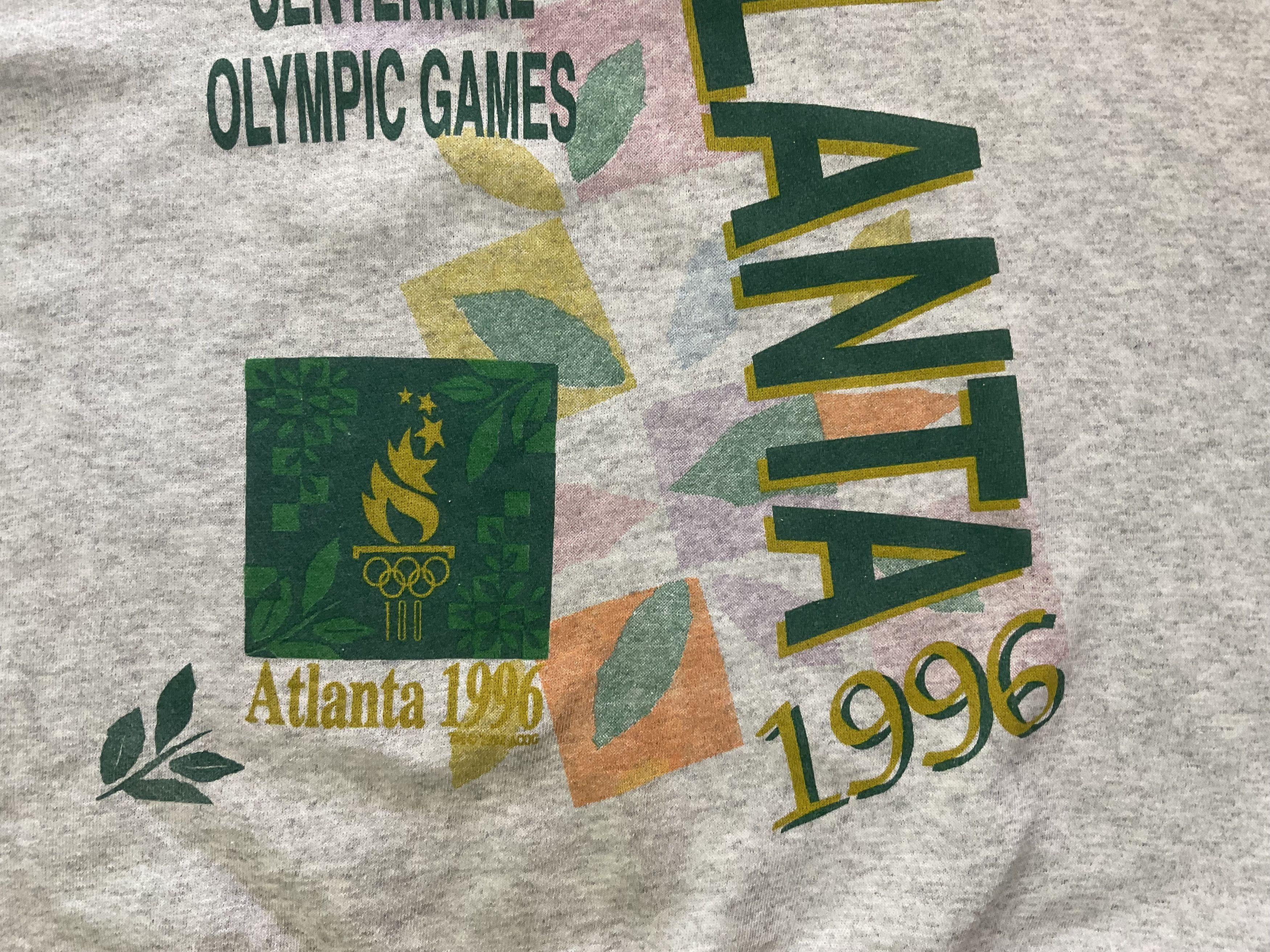 Sports Specialties Vintage Atlanta 1996 Olympics Crewneck Sweatshirt Size US L / EU 52-54 / 3 - 3 Thumbnail