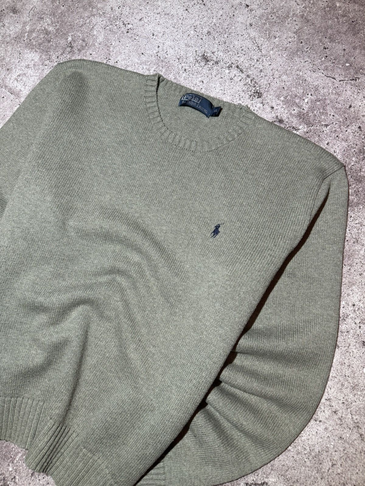 Polo Ralph Lauren × Vintage Polo Ralph Lauren Vintage Knitted Cotton Sweater 90s Size US XL / EU 56 / 4 - 2 Thumbnail