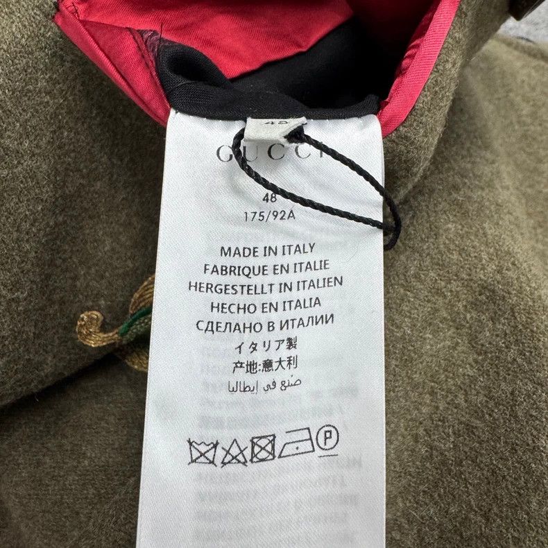 Gucci Gucci Bee button coat 2506-Nextarrow Size US M / EU 48-50 / 2 - 4 Thumbnail