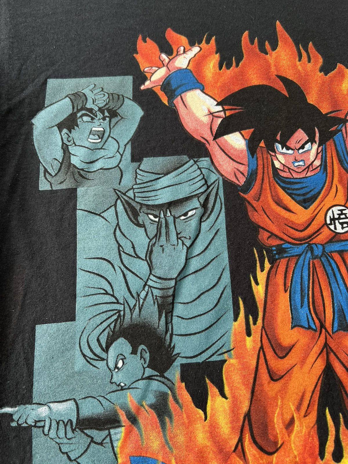 Anime Vintage 90s Dragon Ball Z DBZ Anime Black T-shirt Size US S / EU 44-46 / 1 - 5 Thumbnail