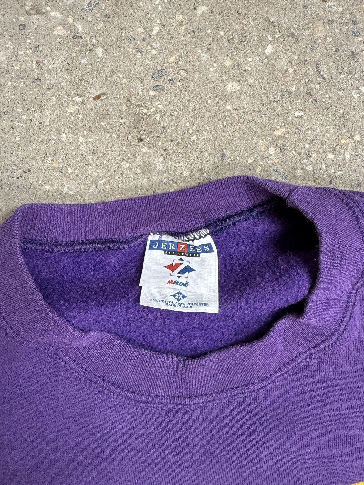 Vintage 1990’s LSU Tigers Vintage Crewneck Size US XXL / EU 58 / 5 - 4 Thumbnail