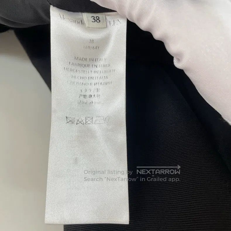 Alexander McQueen Alexander Mcqueen Black short skirt Size 25" / US 0 / IT 36 - 7 Thumbnail