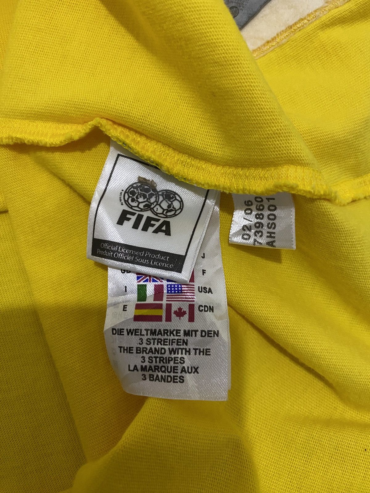 Adidas Adidas Originals Sweden 1974 WC Jersey Ibrahimovic #10 Size US L / EU 52-54 / 3 - 7 Thumbnail