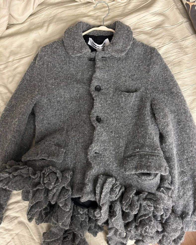 Comme Des Garcons Wool felted coat