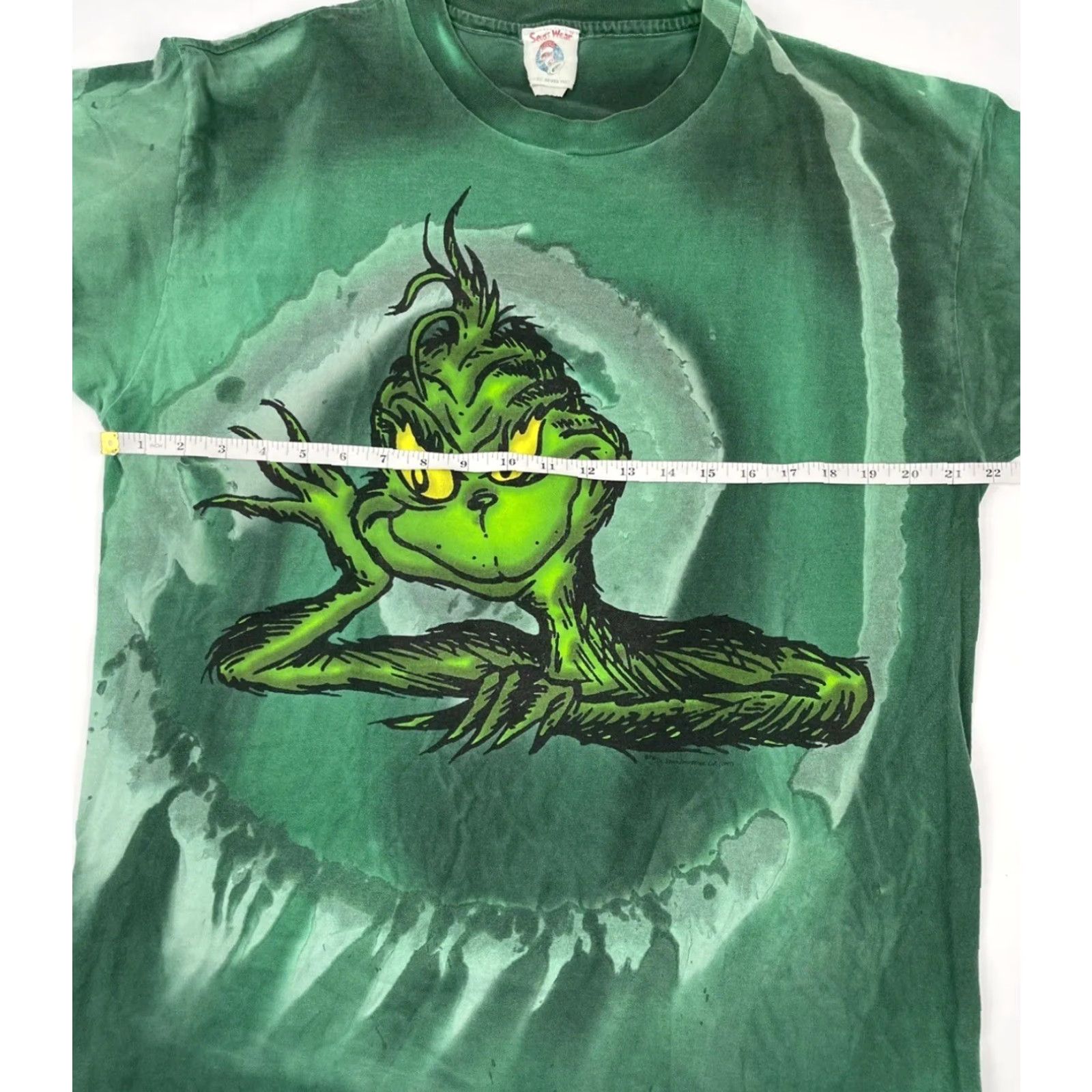 Doublet VINTAGE The Grinch Shirt L Crew Neck Christmas Graphic Tee Double Sided 90s Green Mens Size US L / EU 52-54 / 3 - 6 Thumbnail