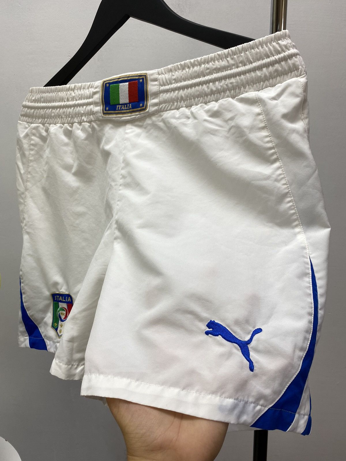 Puma × Vintage Italy National Team Vintage Puma Soccer Shorts Size US 32 / EU 48 - 5 Thumbnail