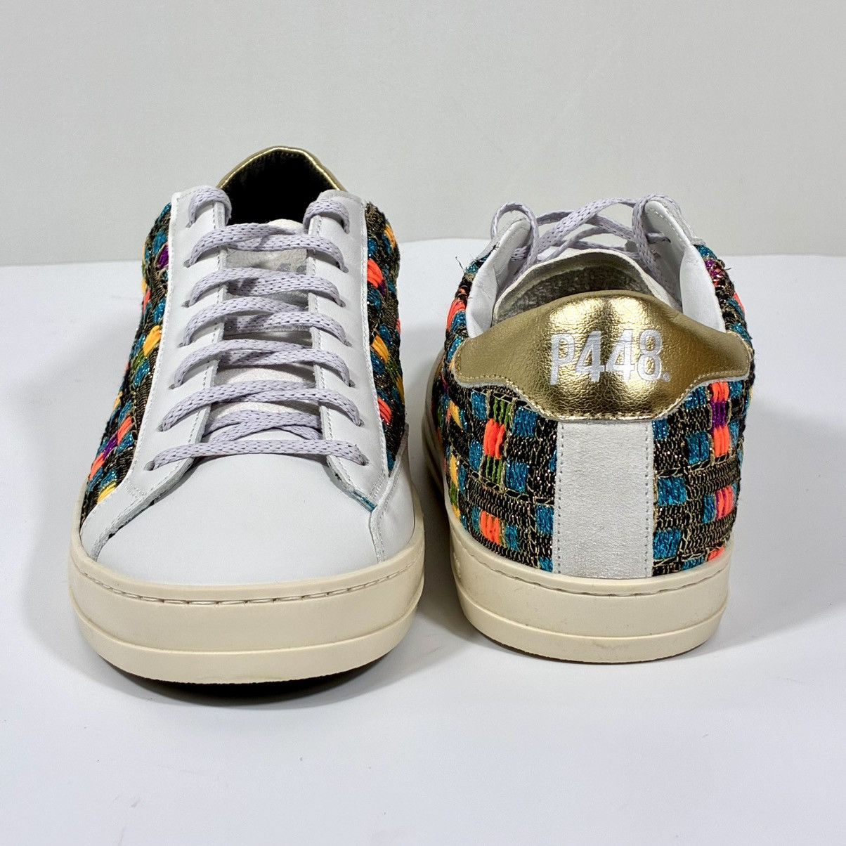P448 P448 John Malhia Sneakers White Mal Multicolor EU 41 NEW Size US 11 / IT 41 - 5 Thumbnail