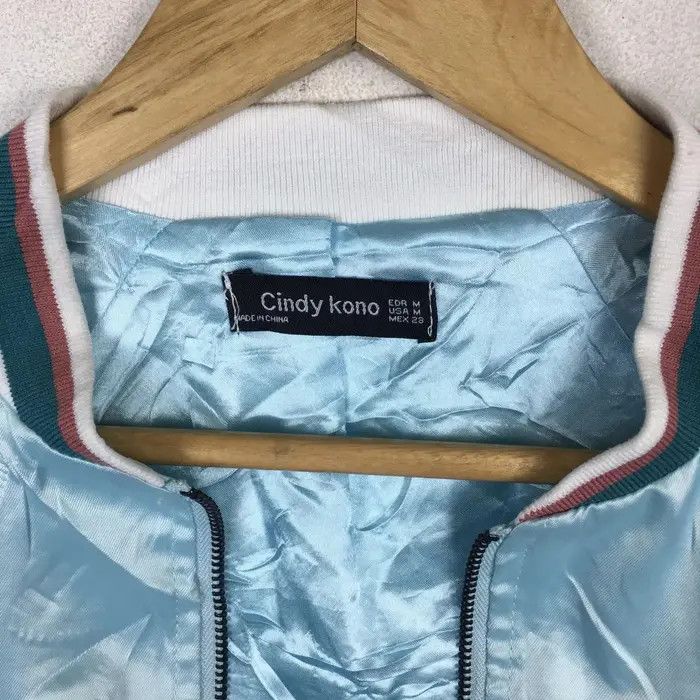 Japanese Brand Vtg CINDY KONO JAPAN Floral Sukakan Jacket Sweater Size M / US 6-8 / IT 42-44 - 4 Thumbnail