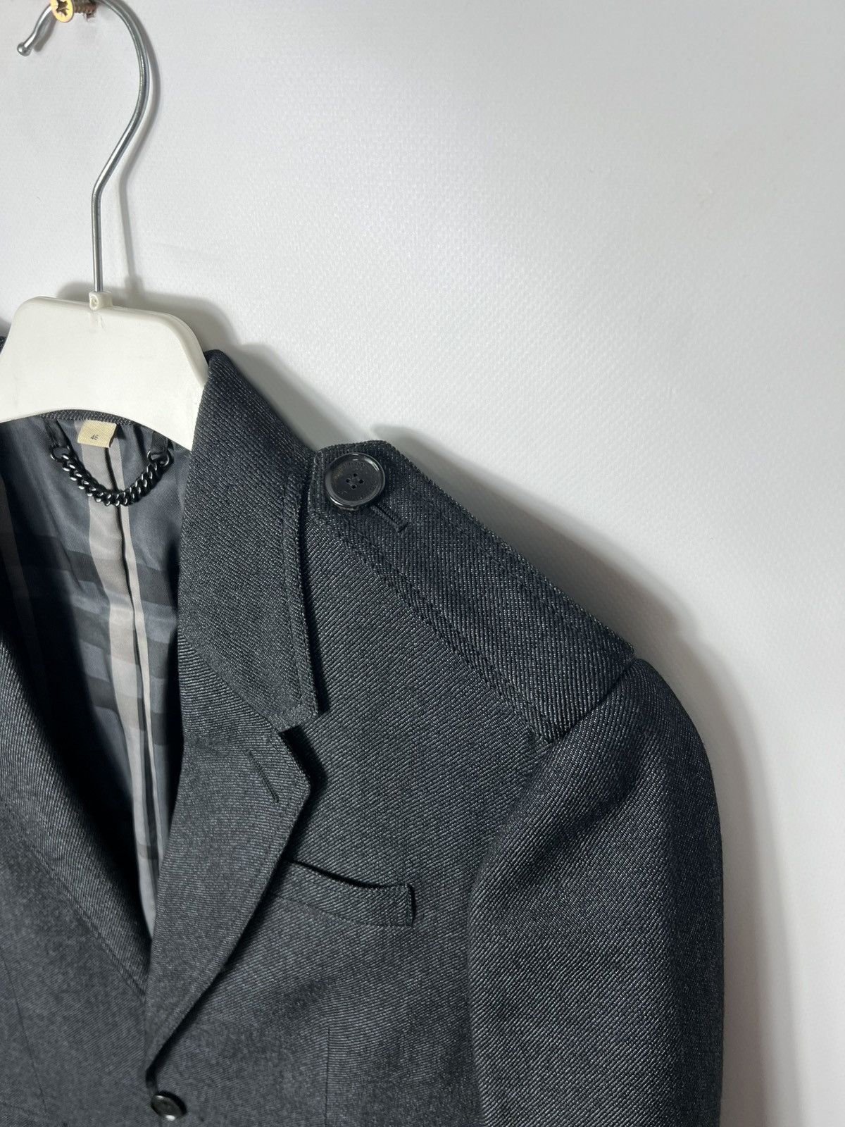 Burberry Vintage luxury designer Burberry London Size 46 Size 46R - 4 Thumbnail