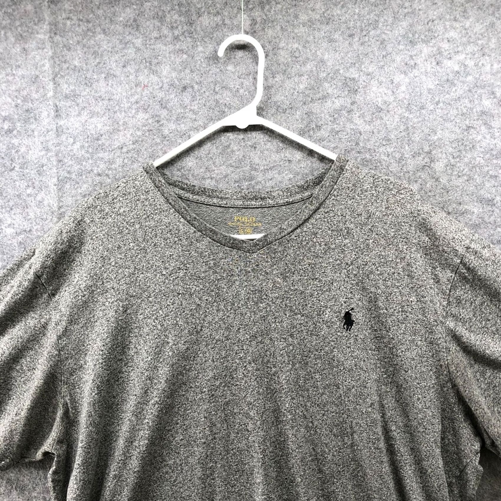 Polo Ralph Lauren Polo Ralph Lauren T Shirt Mens L Gray Short Sleeve Crewneck Pony Logo Size US L / EU 52-54 / 3 - 3 Thumbnail