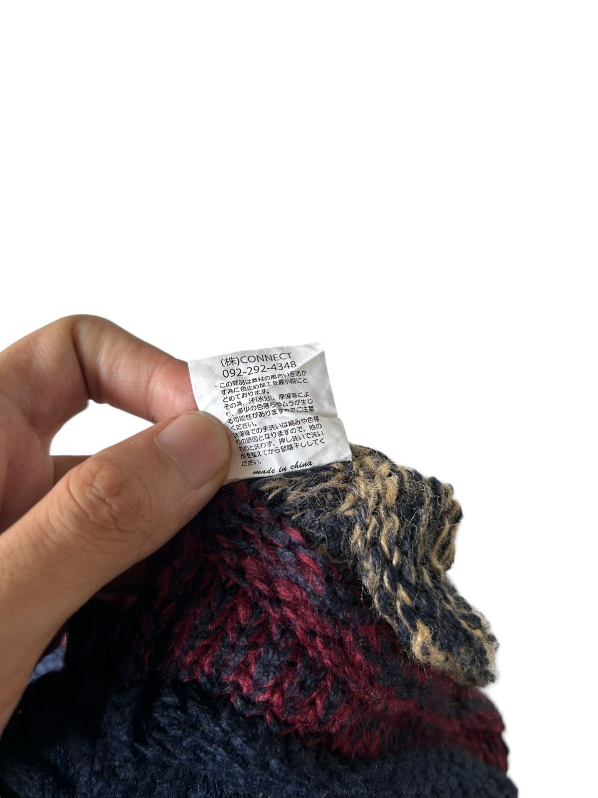 14th Addiction × Japanese Brand Multicolor Crochet Knitted Hats Size ONE SIZE - 5 Thumbnail