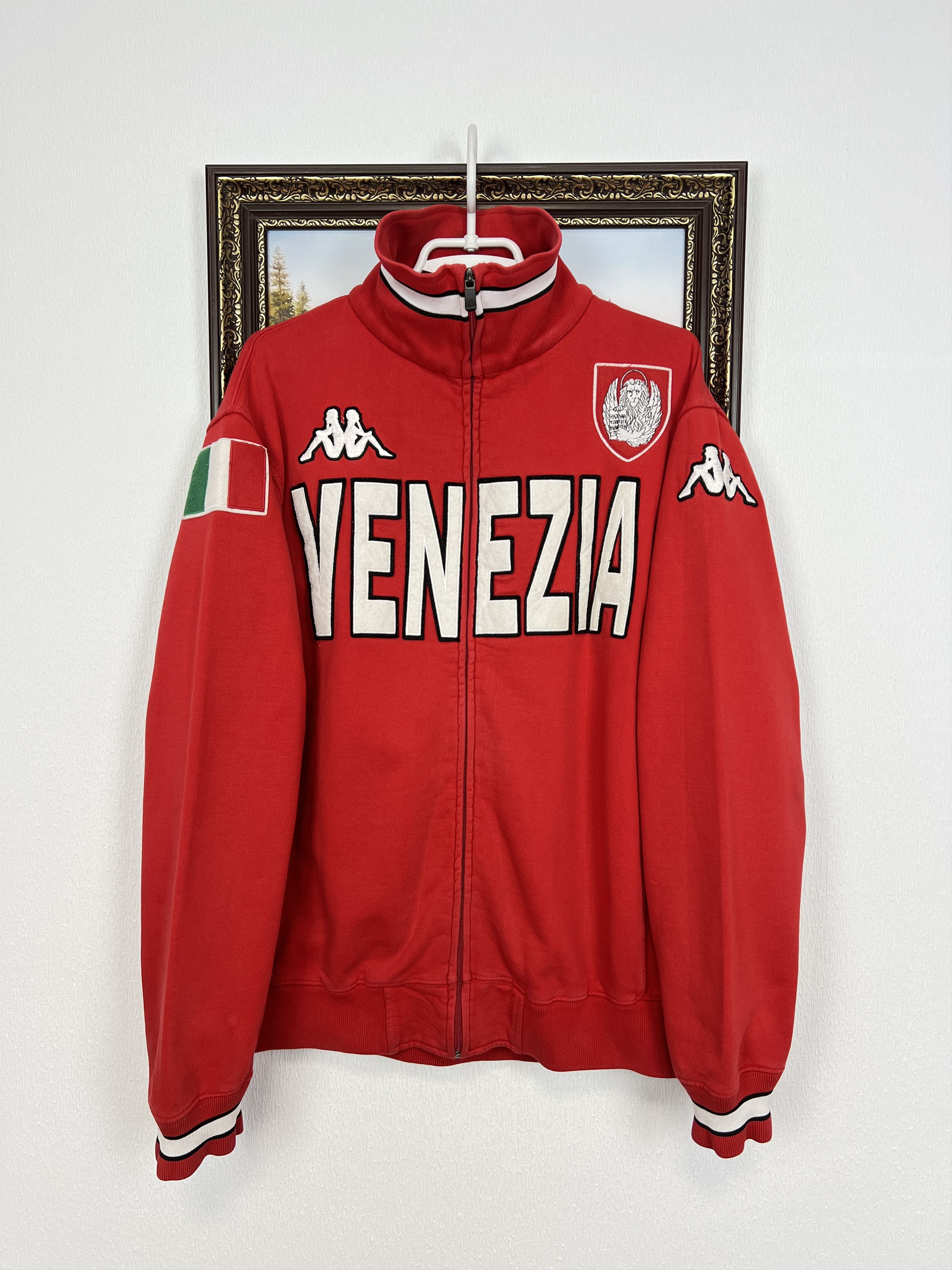 Kappa Kappa FC Venezia Football Jacket Soccer Track Top Size US L / EU 52-54 / 3 - 1 Thumbnail