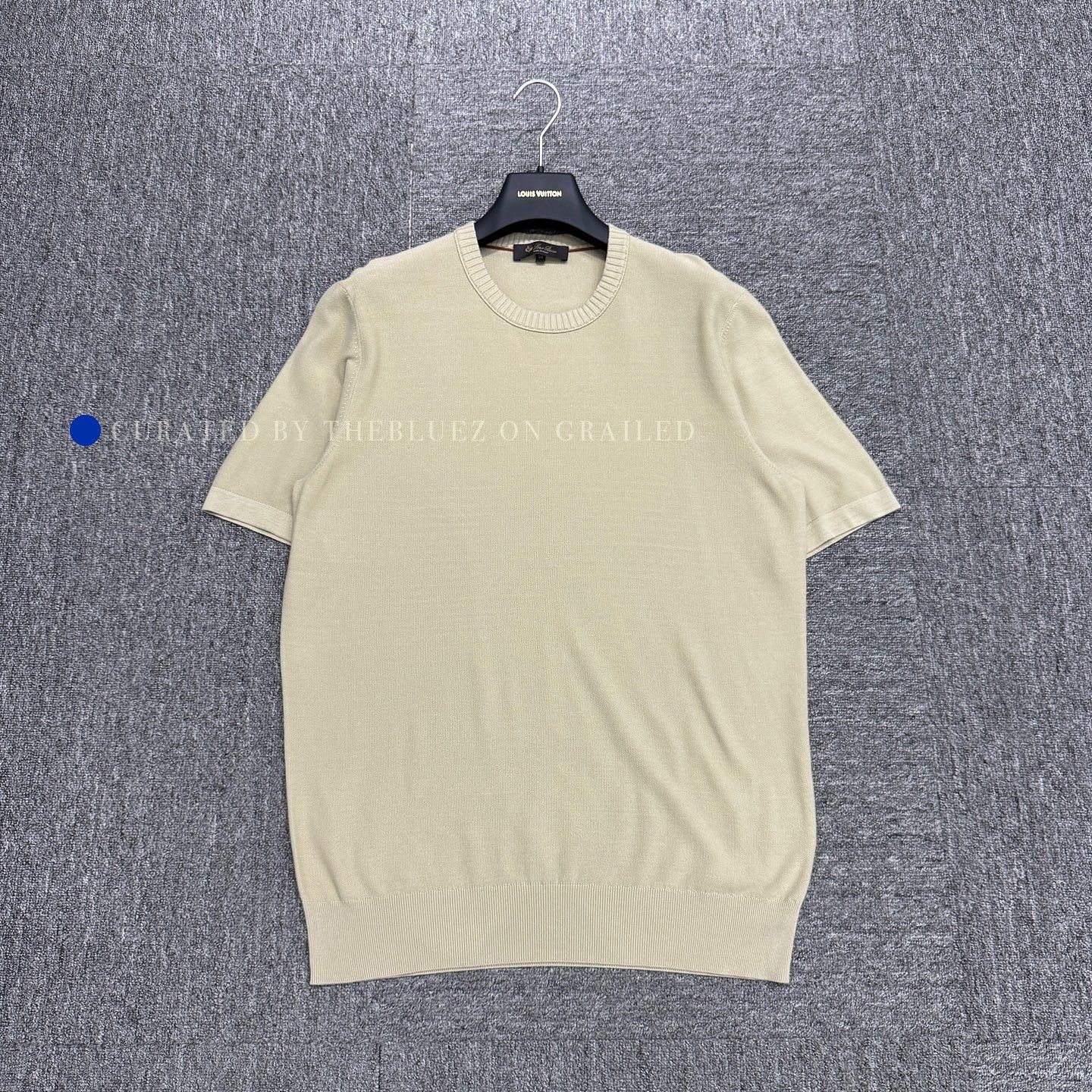 Loro Piana Beige Short Sleeve Knit Top Size US M / EU 48-50 / 2 - 1 Thumbnail