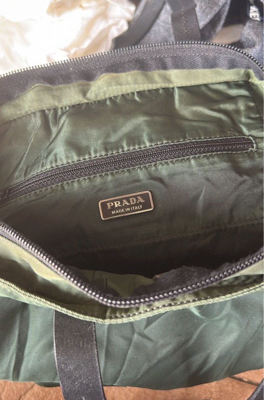 Prada Vintage Prada Nylon Small Totes Bag Size ONE SIZE - 6 Thumbnail