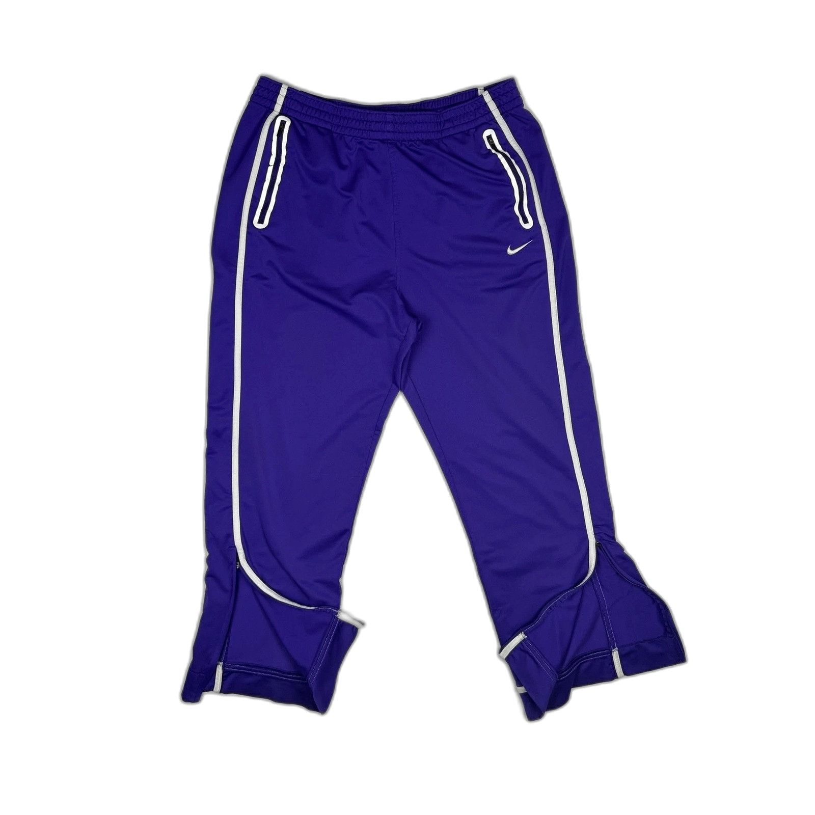 Nike Nike Track Pants Mens XL Purple White Athletic Training Warm Size US 26 / EU 42 - 3 Thumbnail