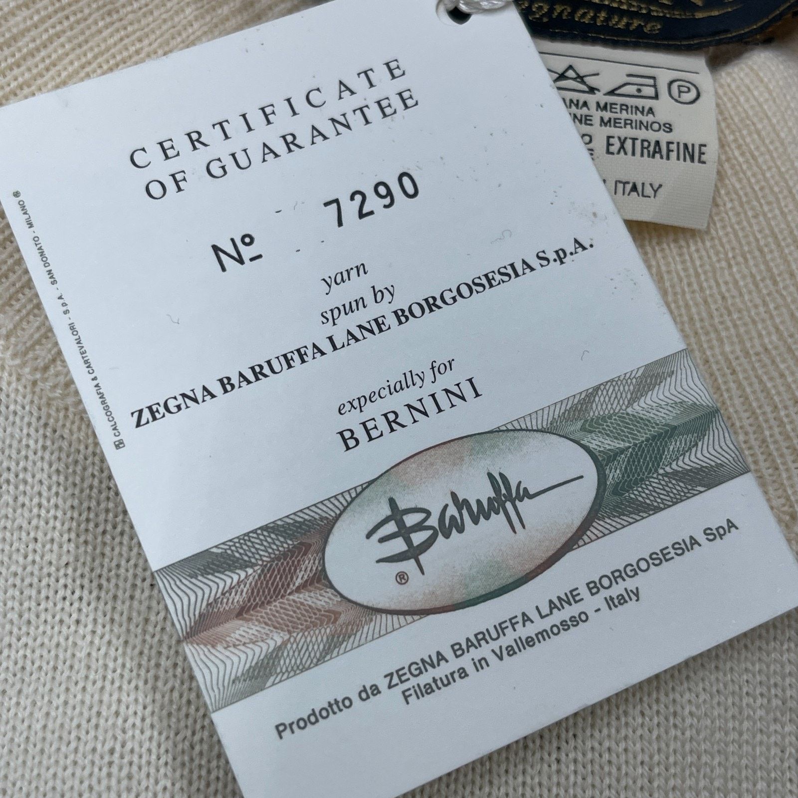 Giani Bernini New W Tags Bernini 100% Wool Mock Neck Knit Sweater Size XL Size XL / US 12-14 / IT 48-50 - 7 Thumbnail