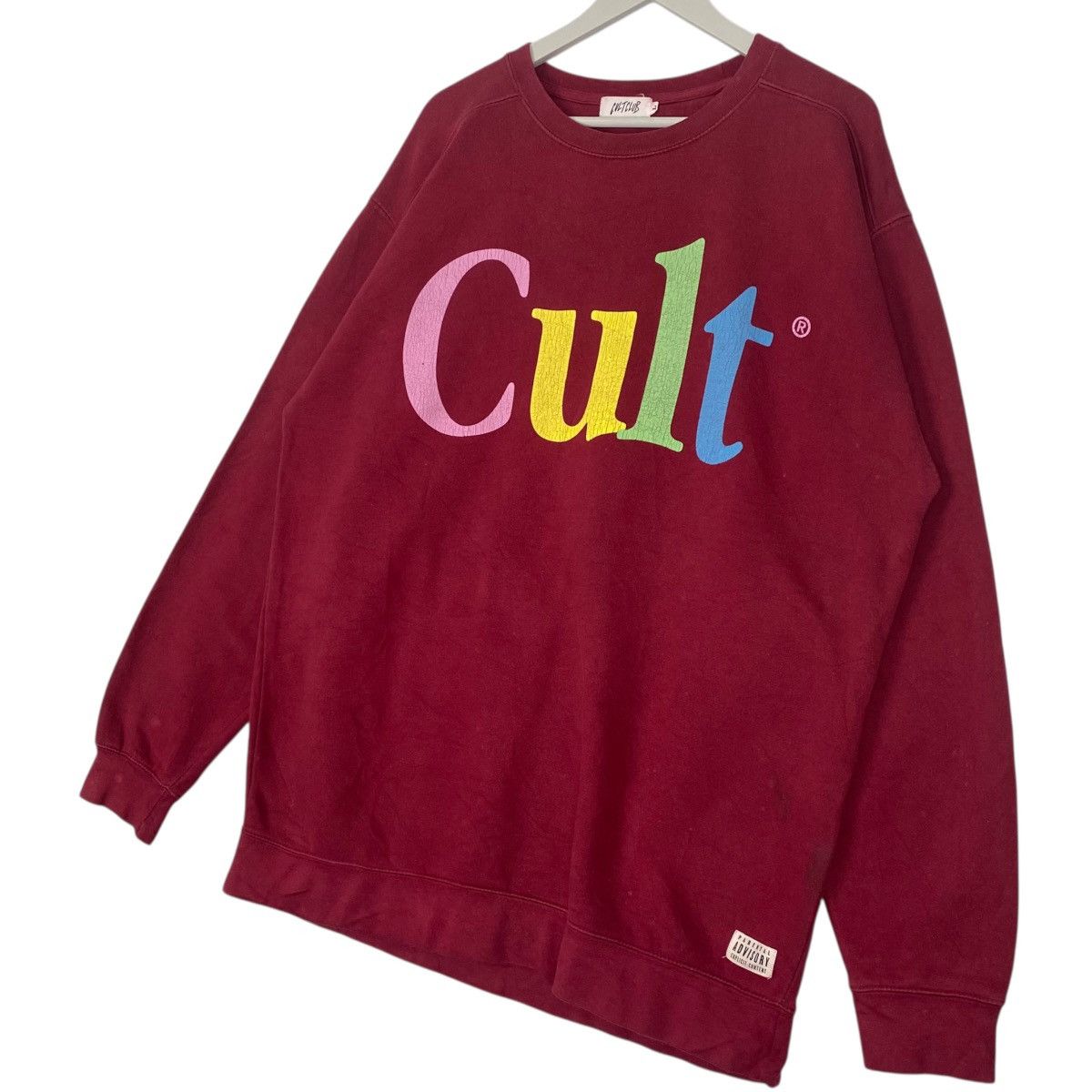 Other Vintage Cult Club Clothing Sweatshirt Crewneck Red Size US L / EU 52-54 / 3 - 2 Thumbnail