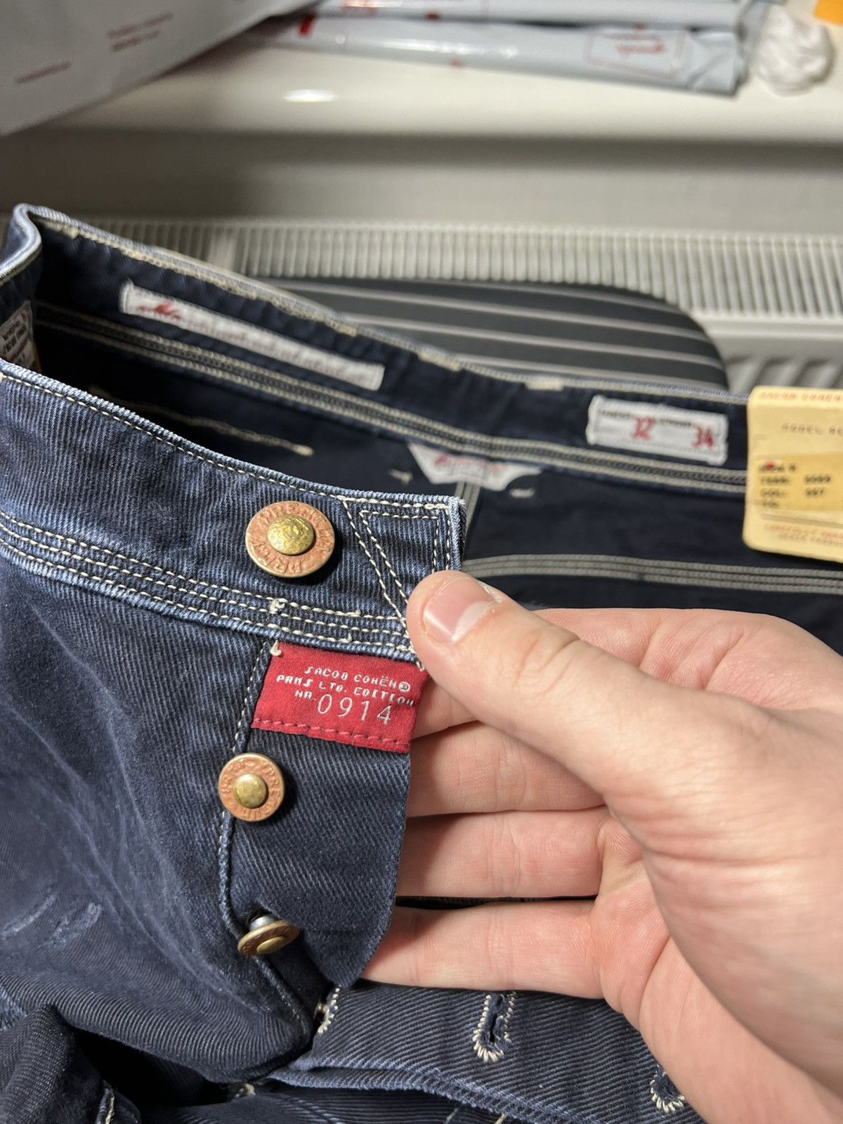Jacob Cohen Jacob Cohen Premium Edition Denim Jeans Distressed Dark Blue Size US 32 / EU 48 - 18 Thumbnail