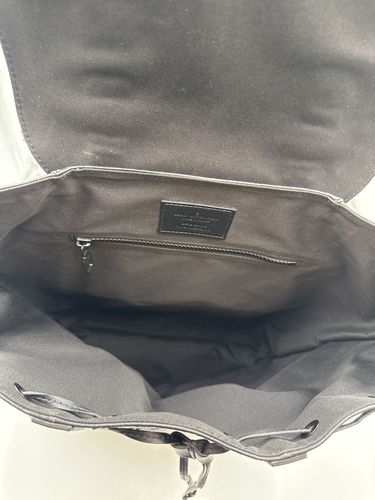 Louis Vuitton Louis Vuitton Virgil Abloh Christopher Backpack Black New Size ONE SIZE - 10 Thumbnail