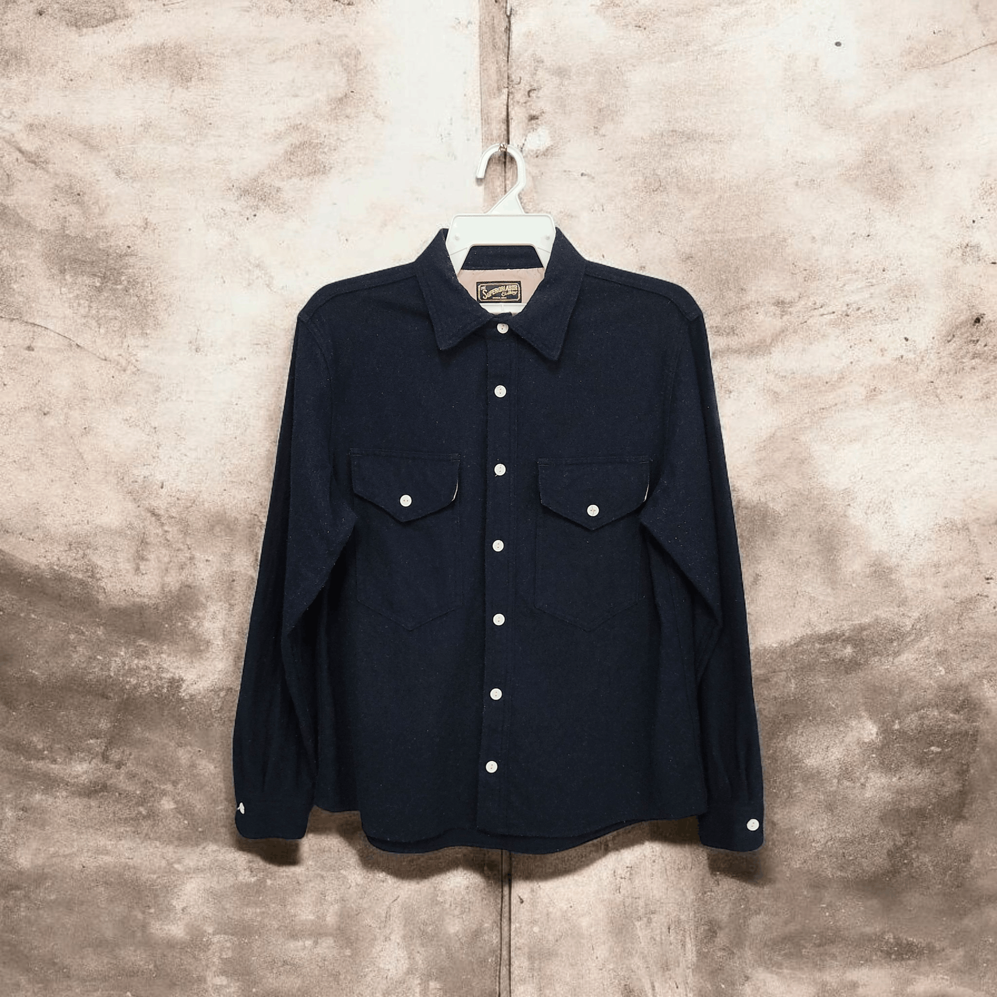 The Superior Labor The Superior Labor Wool Nylon Light Shirt Jacket Size US M / EU 48-50 / 2 - 1 Thumbnail