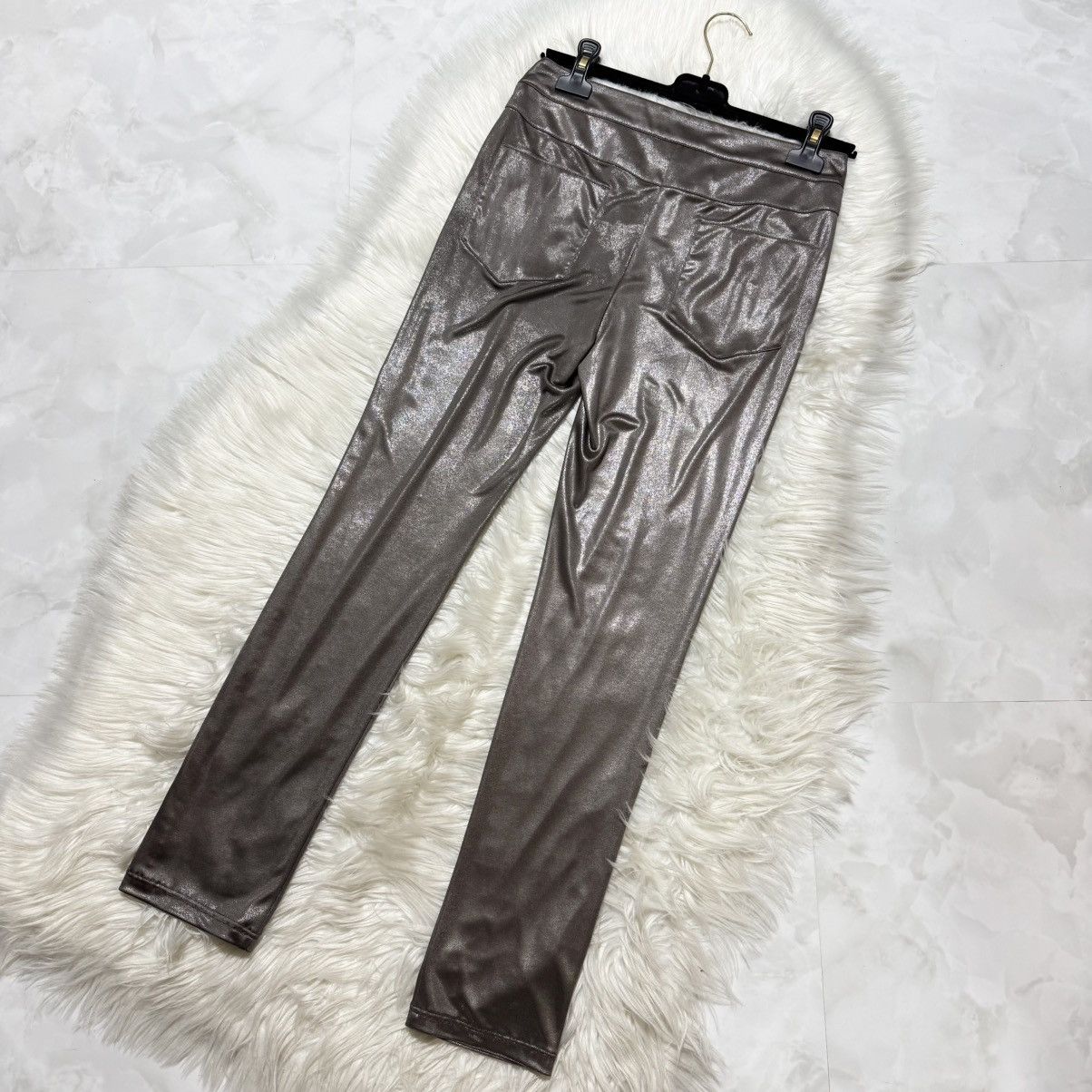 Chanel Runway Chanel COCO Embellished Super Stretch Pants Leggings Size 36" / US 14 / IT 50 - 9 Thumbnail