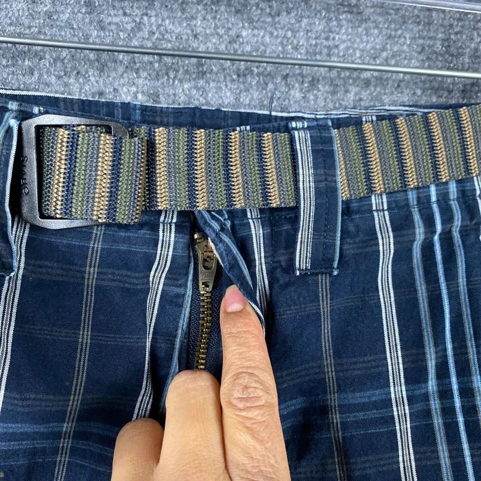 Anchor Blue Anchor Blue Chino Shorts Size 40 Men's Belt 100% Cotton Size US 40 / EU 56 - 3 Thumbnail