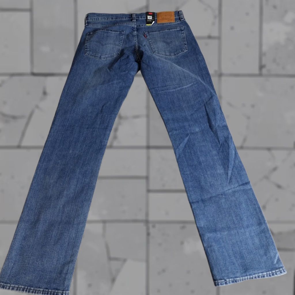 Levi's Levi's 511 Jeans 36 x 33 Blue Zip Fly Regular 5-Pocket Denim Cotton Polyester Mens Straight Big E NEW Size US 36 / EU 52 - 1 Thumbnail