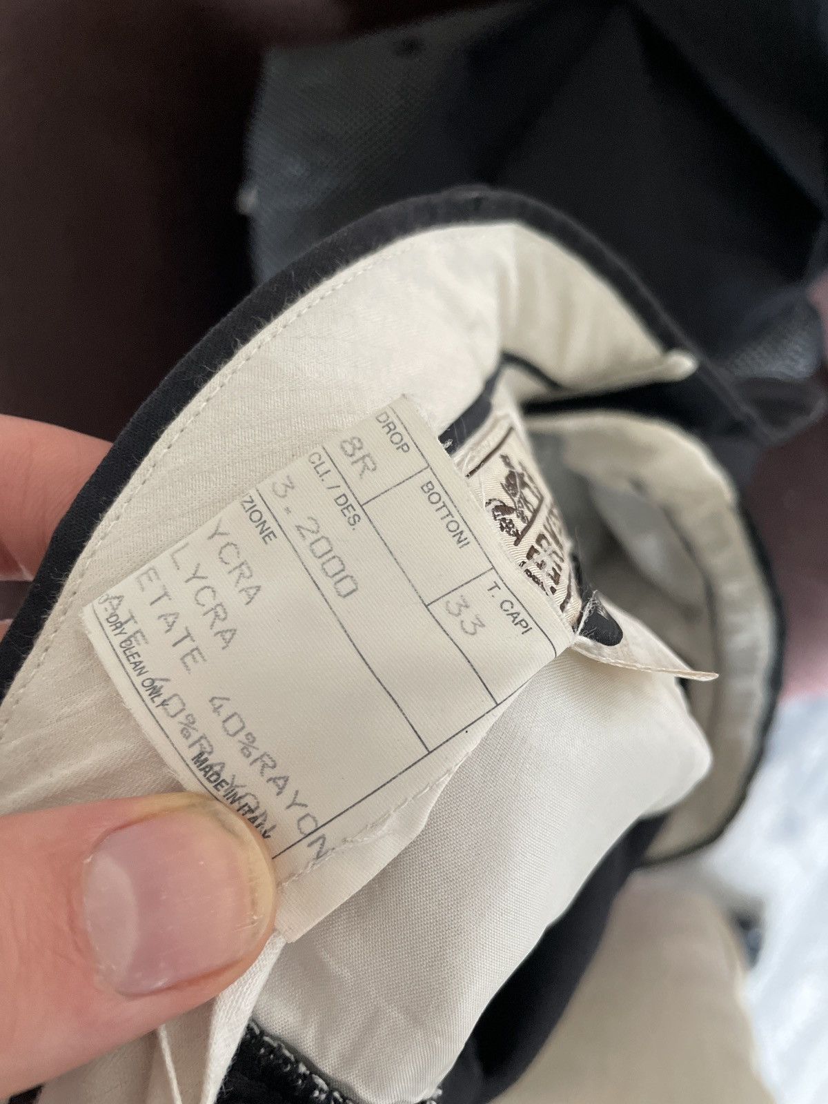 Hermes Black Wide Pants Size US 33 - 3 Thumbnail