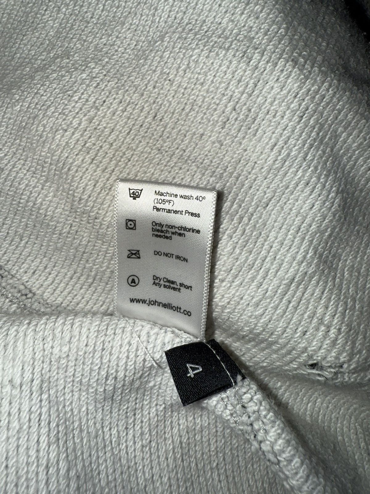 John Elliott John Elliot Half Zip Hoodie Size US XL / EU 56 / 4 - 9 Thumbnail